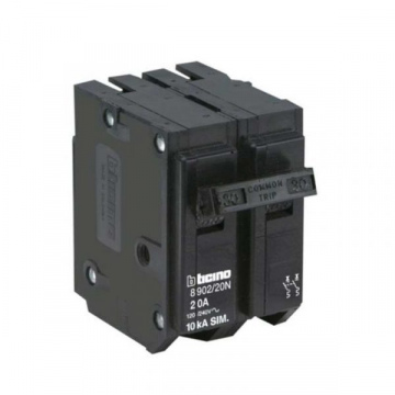 Breaker Doble 50 Amp 120/240V 8902/50N Bticino