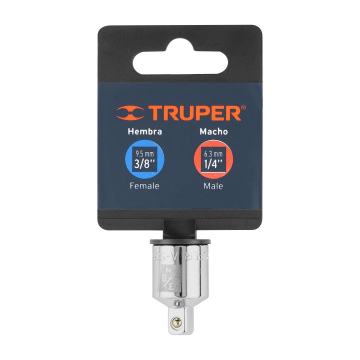 Adaptador Cubo 3/8"-1/4" A-5255 13423/Truper